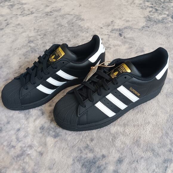 ADIDAS ORIGINALS SUPERSTAR BLACK WHITE EG4959 MEN'S 5 - Picture 4 of 13